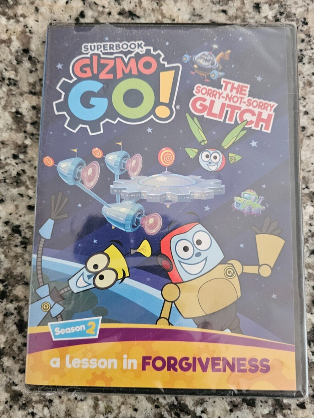 Superbook Gizmo Go! Season 2: A Lesson in Forgiveness DVD NEW
